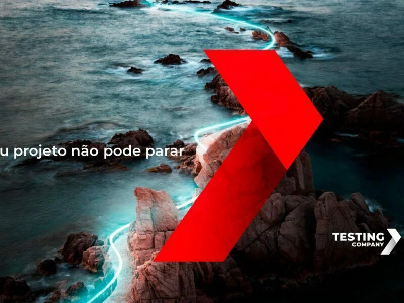 mar com rochas e aplicaçao do logotipo
